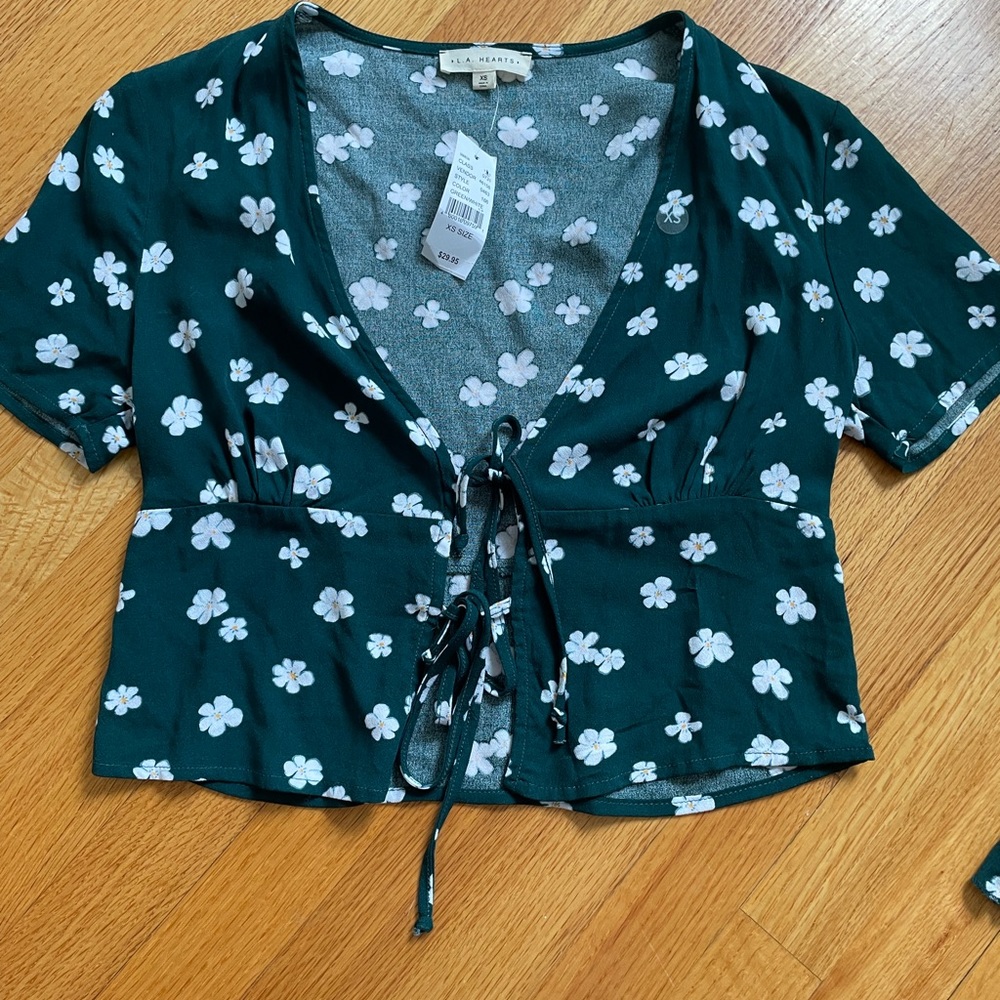 NWT PacSun floral set